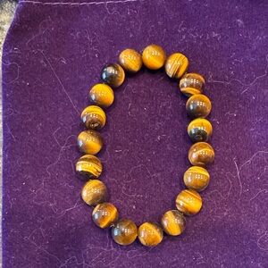 Tiger Eye Beaded Bracelet